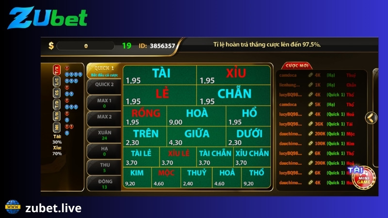 kinh nghiệm chơi keno zubet